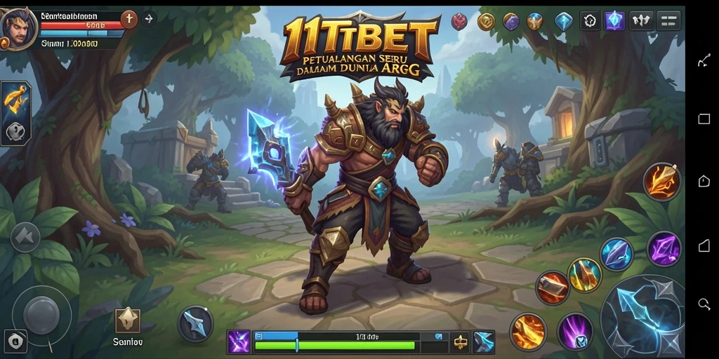 Tampilan menarik gameplay ARPG di 11TBET.