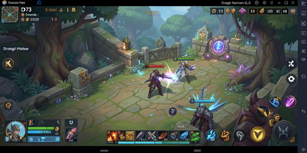 Gameplay mendebarkan dalam D73 dengan strategi yang menantang.