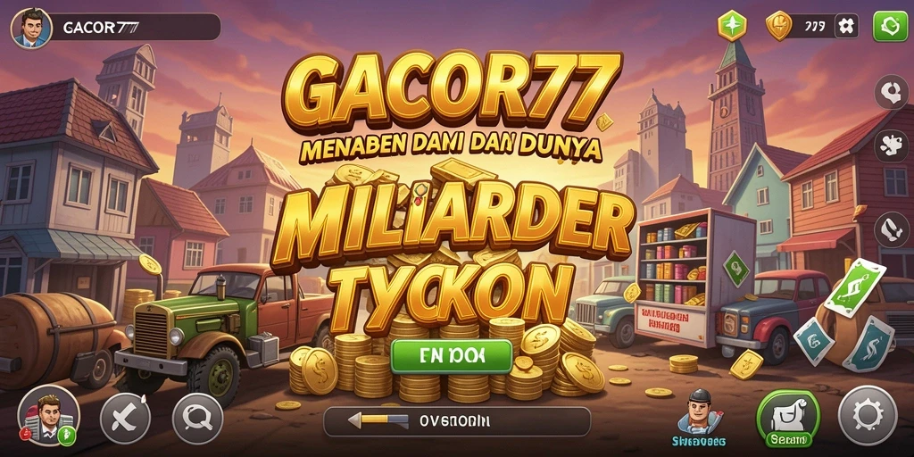 Tampilan gameplay Tycoon yang menarik di GACOR77.
