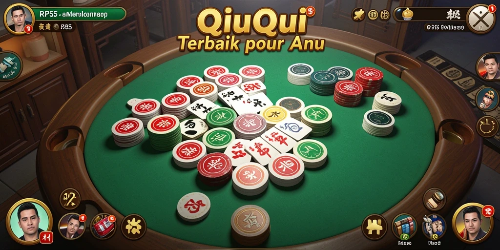 Tampilan gameplay QiuQiu yang menarik di RP55.