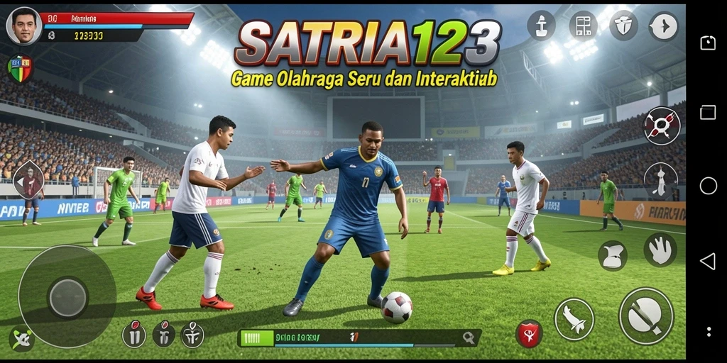 Tangkapan layar dari gameplay seru SATRIA123 dalam olahraga.